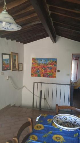 A bed or beds in a room at Appartamento Martina