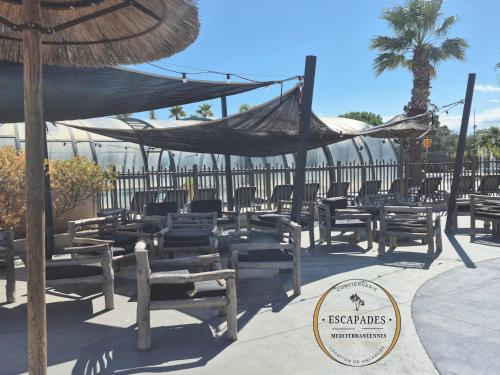 Φωτογραφία από το άλμπουμ του L'Eden Mobil Home à 200m de la plage Camping 5 étoiles Parc Aquatique σε Torreilles