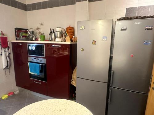 Kuchyň nebo kuchyňský kout v ubytování Vacances de rêve