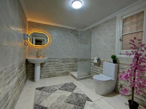 Ένα μπάνιο στο La Vista de Cairo Downtown