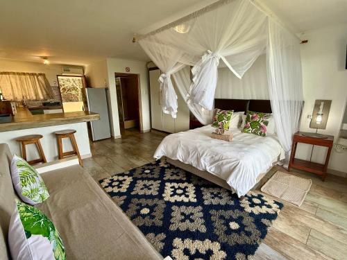 Postel nebo postele na pokoji v ubytování Go Wild Beach Resort