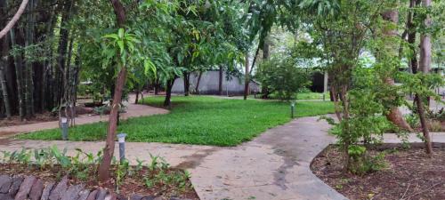Κήπος έξω από το Aranyak Nature Retreat
