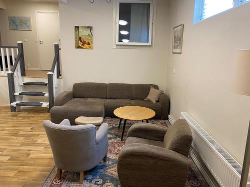 Posezení v ubytování Apartment in Uddevalla city center