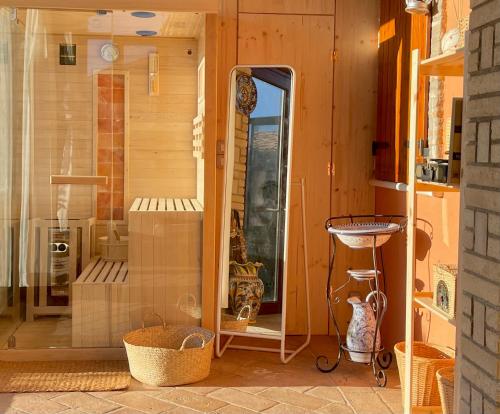 Ένα μπάνιο στο Villa immersa nel verde