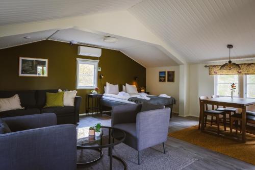 Posezení v ubytování Almåsa Havshotell