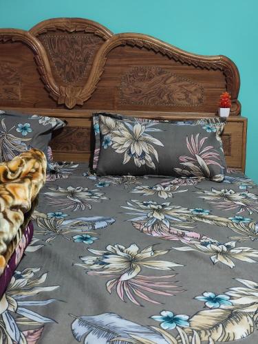 Ένα ή περισσότερα κρεβάτια σε δωμάτιο στο Titri Khona home stay kalpa