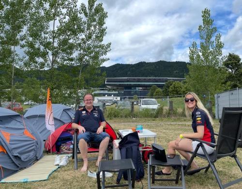 Příroda nedaleko luxury tent