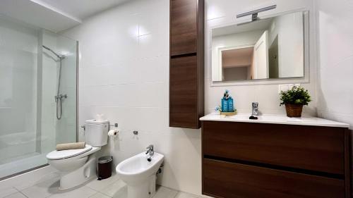 Ένα μπάνιο στο Sol y playa apartamento