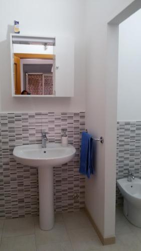 Phòng tắm tại Casa Trinacria