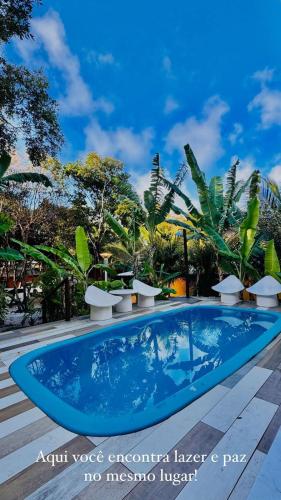 Πισίνα στο ή κοντά στο Pousada Solar de Maria e Hostel Feminino