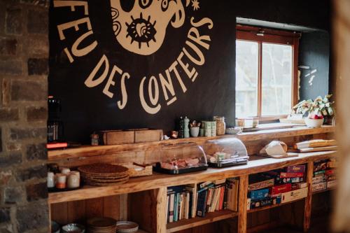 Jídlo v bed and breakfast nebo okolí