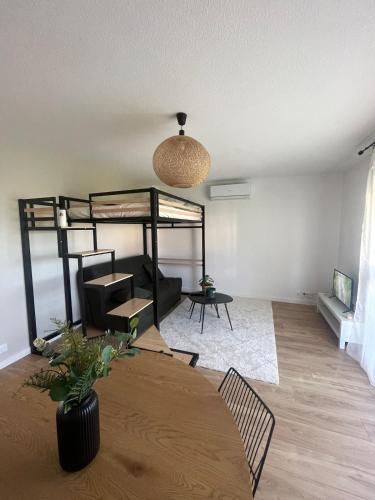 En eller flere senge i et værelse på À deux pas du centre ville