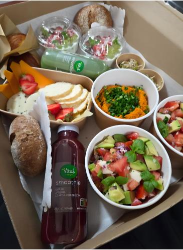 Jídlo v bed and breakfast nebo okolí