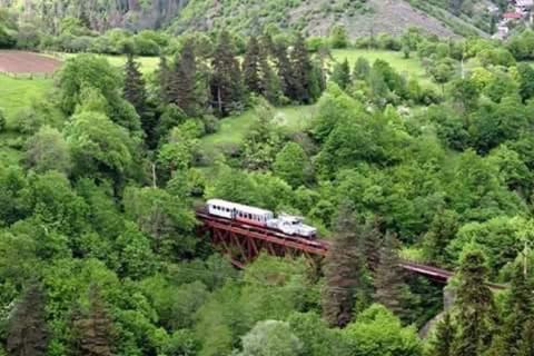 Naturlandschaft in der Nähe der Villa