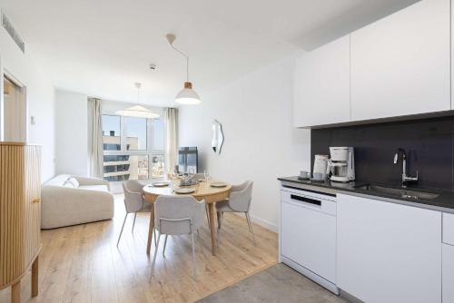 High-rise apartment with views