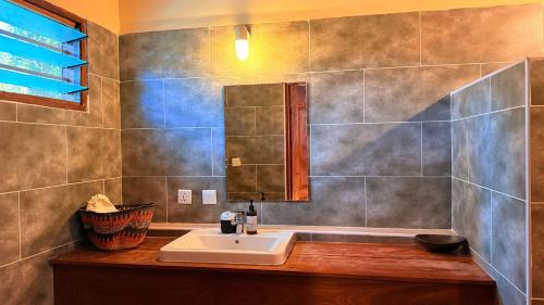 Koupelna v ubytování Ko-Sa Beach Resort Ltd