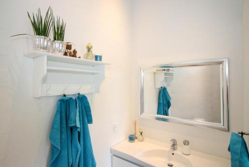 Ένα μπάνιο στο Sellebjerg Apartment