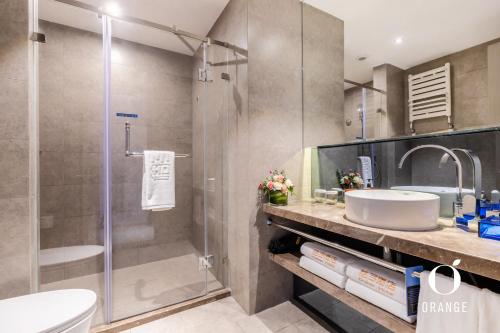 Ένα μπάνιο στο Orange Hotel Beijing Yongfeng Space City