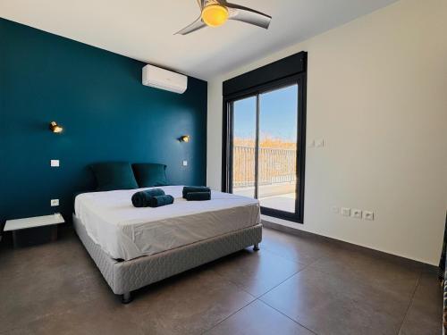 Postel nebo postele na pokoji v ubytování Villa Parenthèse