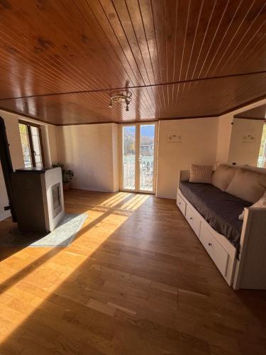 Χώρος καθιστικού στο Face au chateau