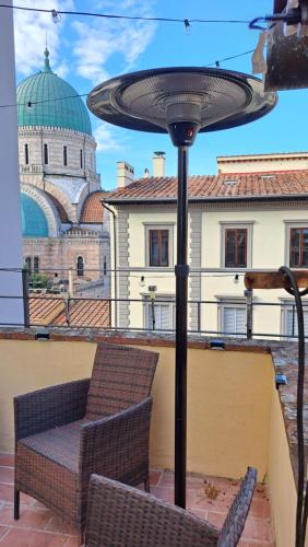 Sunny home with roof patio