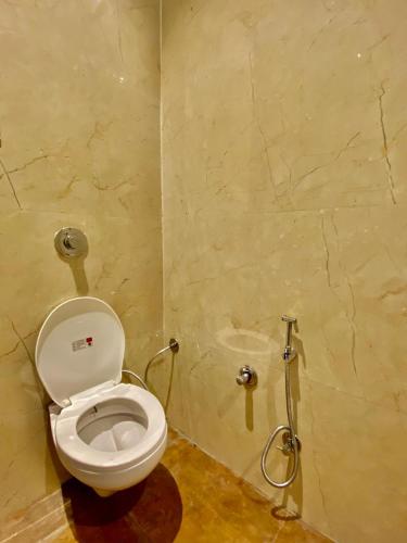 Koupelna v ubytování Hotel Jk Residency