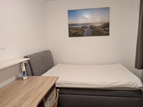 Schöne Wohnung 1客房内的一张或多张床位