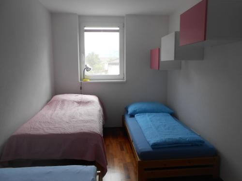 Katil atau katil-katil dalam bilik di Ferienwohnung Daniela