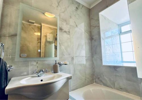 Et badeværelse på Watford Flat Near London