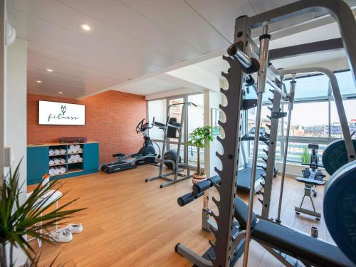 Fitness centrum a/nebo fitness zařízení v ubytování Mercure Toulouse Centre Saint-Georges