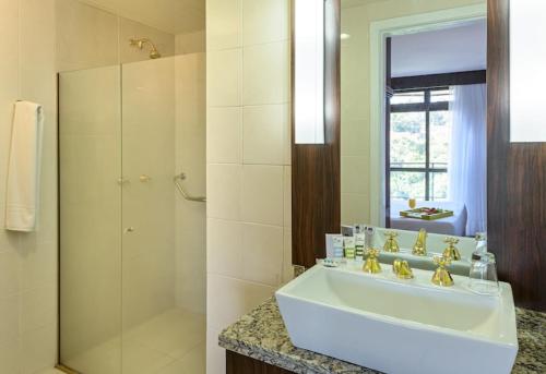 Koupelna v ubytování Loft dentro do Hotel