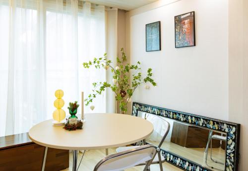 Posezení v ubytování Stay Hankan 모던코리아라이프