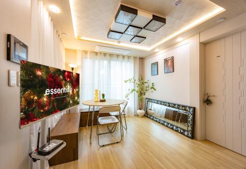 Posezení v ubytování Stay Hankan 모던코리아라이프