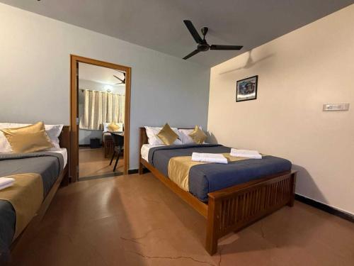 Ένα ή περισσότερα κρεβάτια σε δωμάτιο στο Hotel O Dream inn