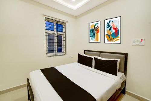 Ένα ή περισσότερα κρεβάτια σε δωμάτιο στο Hotel O RS HOTELS