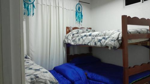 Postel nebo postele na pokoji v ubytování Meraki