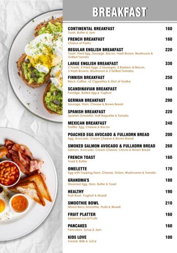 Завтрак для гостей Villa Astra Rawai Phuket