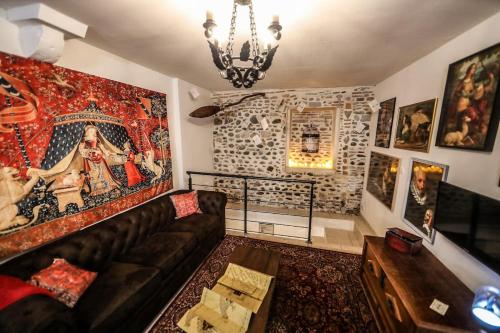 Χώρος καθιστικού στο Le Repaire des Sorciers - Pau Centre - Chateau