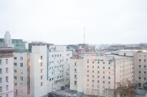 Linna Tallinn üldine vaade või majutusasutusest Tallink City Hotel pildistatud vaade