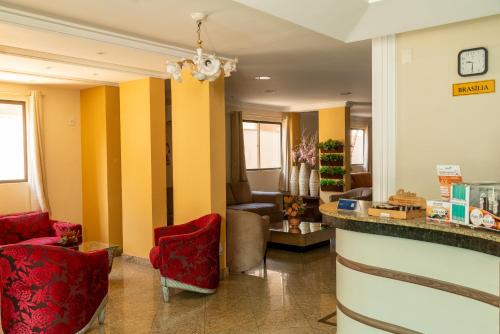 Posezení v ubytování Crystal Plaza Hotel Marista