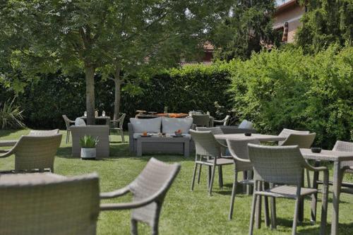 Zahrada ubytování B&B HOTEL Remilia