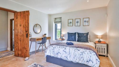 Postel nebo postele na pokoji v ubytování Vygievlei