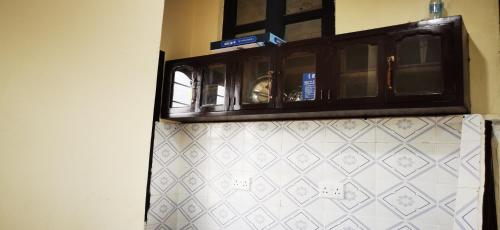 Η κουζίνα ή μικρή κουζίνα στο Best apartment