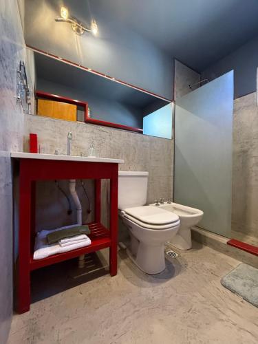 Et badeværelse på Departamento 102 planta alta