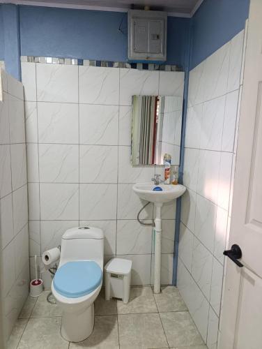 Koupelna v ubytování Casa Paul Peña