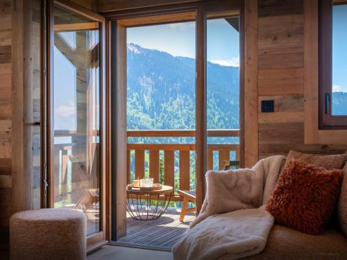 Nespecifikovaný výhled na hory nebo výhled na hory při pohledu z apartmánu