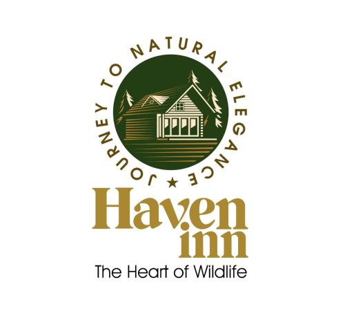 a logo for the heart of wildlife at Haveninn in Athirappilly