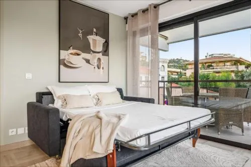 Vivre Cannes l Parking l Balcony l 15min to La Croisette photo 47