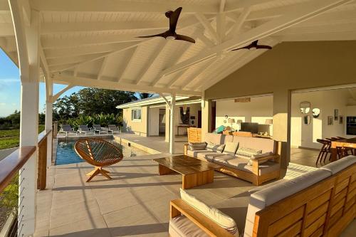 Balkón nebo terasa v ubytování Villa Joséphine