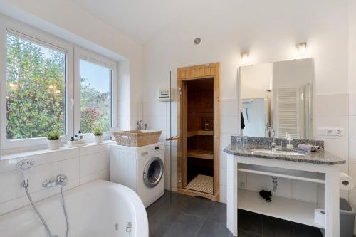 Η κουζίνα ή μικρή κουζίνα στο Kirschuferhaus